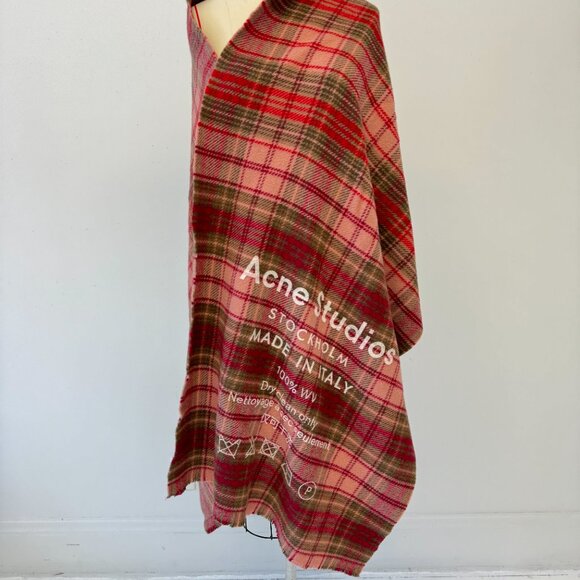 Only worn once Acne Studios 100% Wool Oversized Scarf - Picture 2 of 5